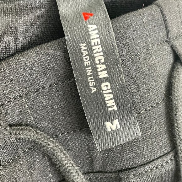 NWOT American Giant Womens Black Jogger Pants Soft Stretch Pull On Athletic - Picture 5 of 7
